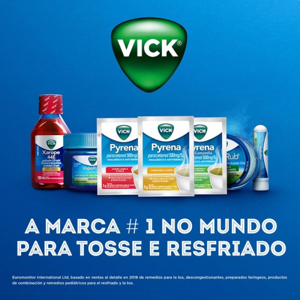 Encontraproduto.com.br - Vick Pyrena Camomila e Erva Cidreira  1 envelope