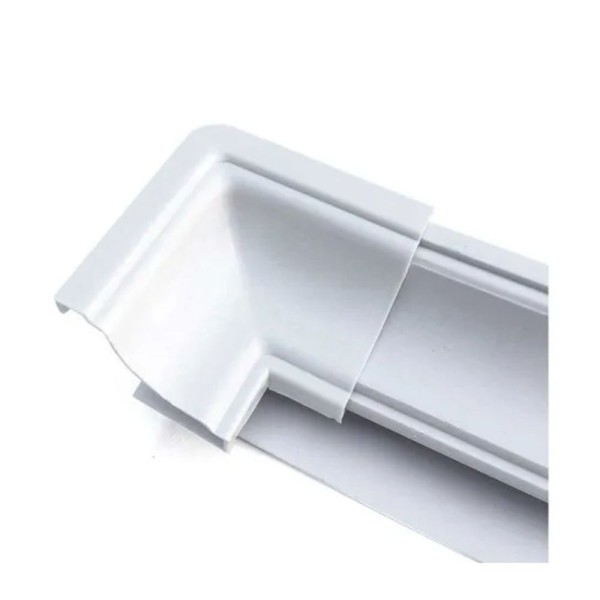 Acabamento Para Canto Interno PVC Branco Maxplast