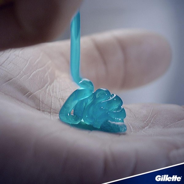 Encontraproduto.com.br - Gel de Barbear 2 em 1 Gillette Fusion Proglide Hidratante 200ml
