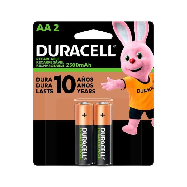 Encontraproduto.com.br - Pilha Recarregavel Aa 2500mah (com 2 Pilhas)