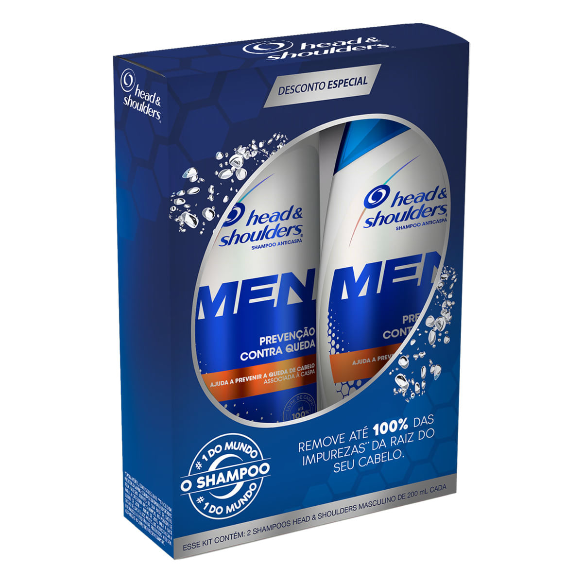 Shampoo Head&Shoulders Anticaspa Prevenção De Queda Men 200Ml