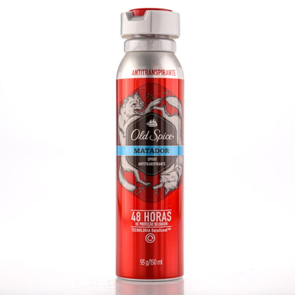 Encontraproduto.com.br - Antitranspirante Matador 48h Old Spice 150ml Spray