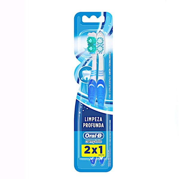 Encontraproduto.com.br - Escova Dental Oral-B Limpeza profunda Embalagem com 2 unidades