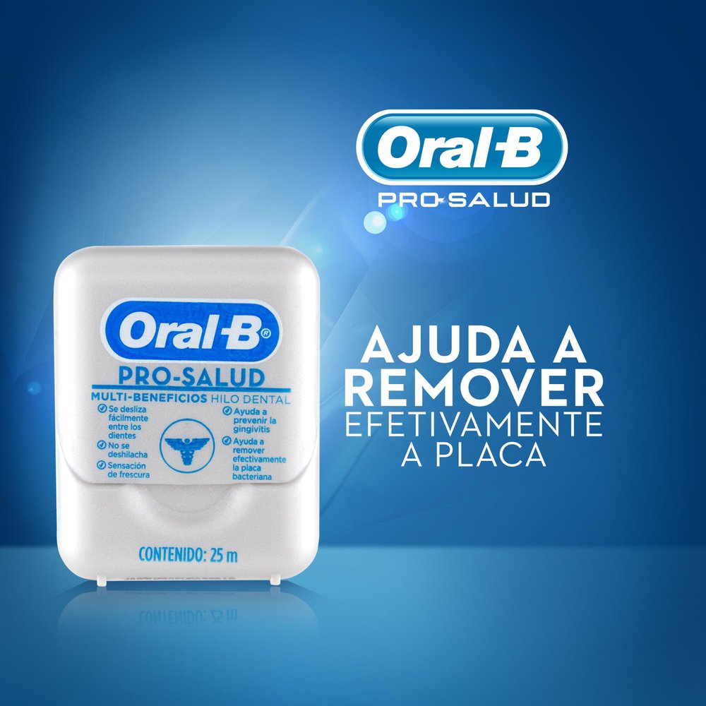 Encontraproduto.com.br - Fio Dental Oral-b Pro-saude Com 2 Unidades 25 Metros Cada