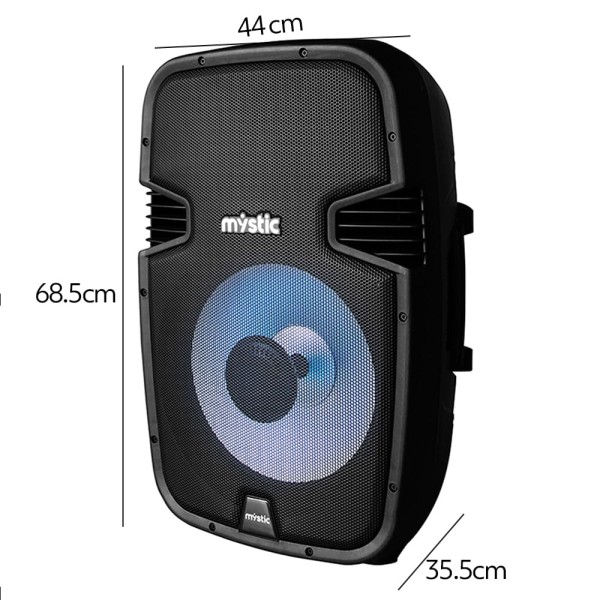 Encontraproduto.com.br - Caixa de Som Bluetooth Mystic Master Max One MY-PS505T 120W RMS