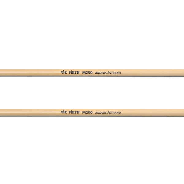 Encontraproduto.com.br - Baqueta Vic Firth Mallet para Vibrafone Signature Anders Astrand Ponta Macia Laranja M290