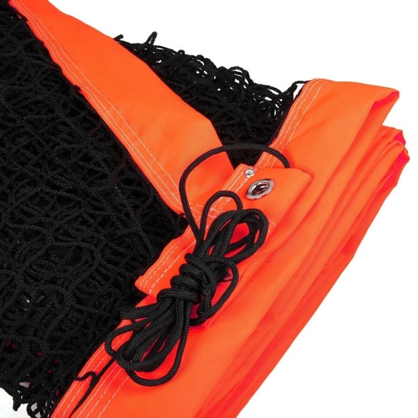 Encontraproduto.com.br - Rede De Beach Tennis Shark Unissex - Preto/Laranja