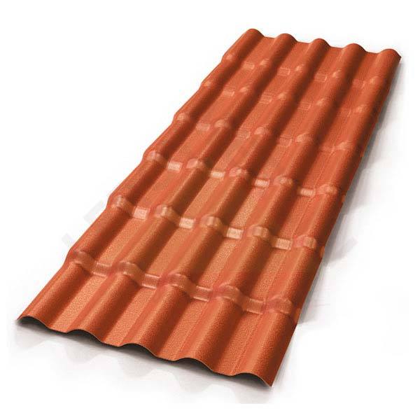 Telha de PVC Colonial 2,30x0,86m Cerâmica Fortlev