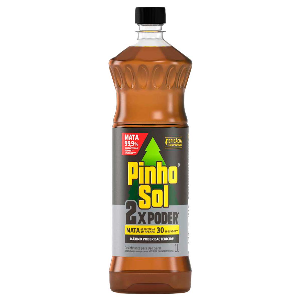 Desinfetante Uso Geral Pinho Sol 2x Poder Frasco 1l
