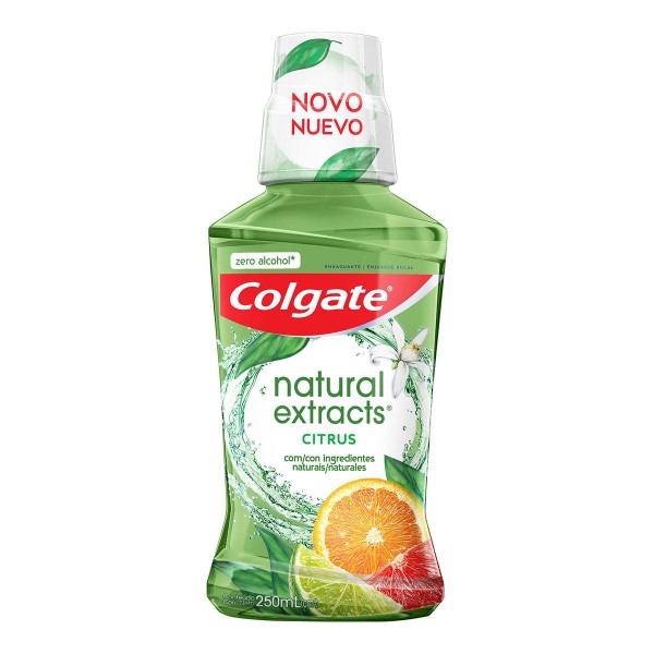 Encontraproduto.com.br - Enxaguante Bucal Colgate Natural Extracts Citrus 250ml
