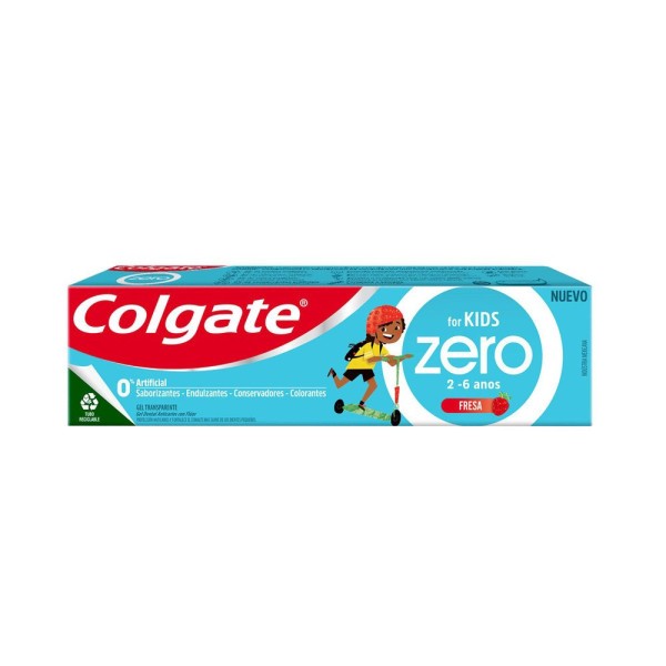 Encontraproduto.com.br - Creme Dental Infantil Colgate Kids Zero Morango 2 A 6 Anos 70g