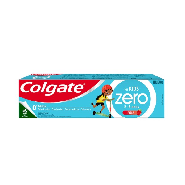 Encontraproduto.com.br - Creme Dental Infantil Colgate Kids Zero Morango 2 A 6 Anos 70g