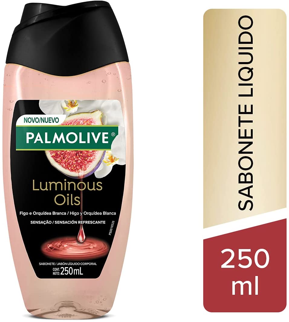 Encontraproduto.com.br - Sabonete Líquido Palmolive Luminous Oil Figo e Orquídea 250ml