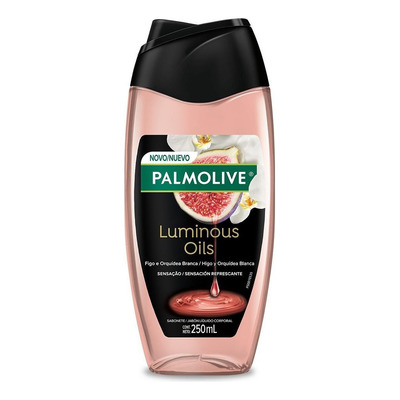 Encontraproduto.com.br - Sabonete Líquido Palmolive Luminous Oil Figo e Orquídea 250ml