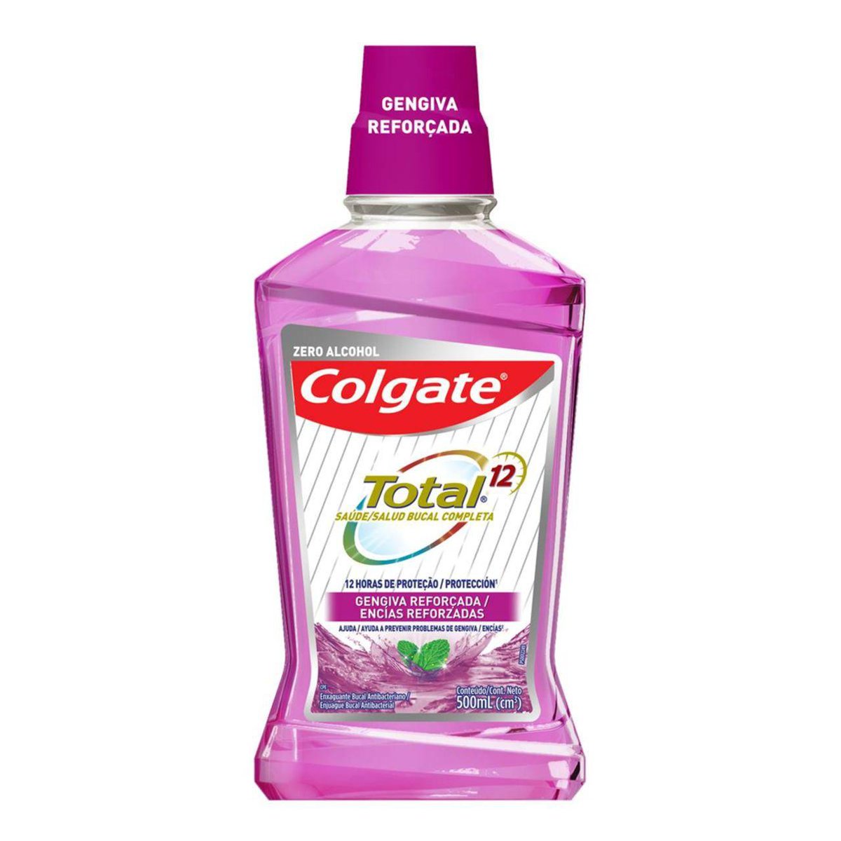 Encontraproduto.com.br - Enxaguante Bucal Colgate Total 12 Gengiva Reforçada 500ml