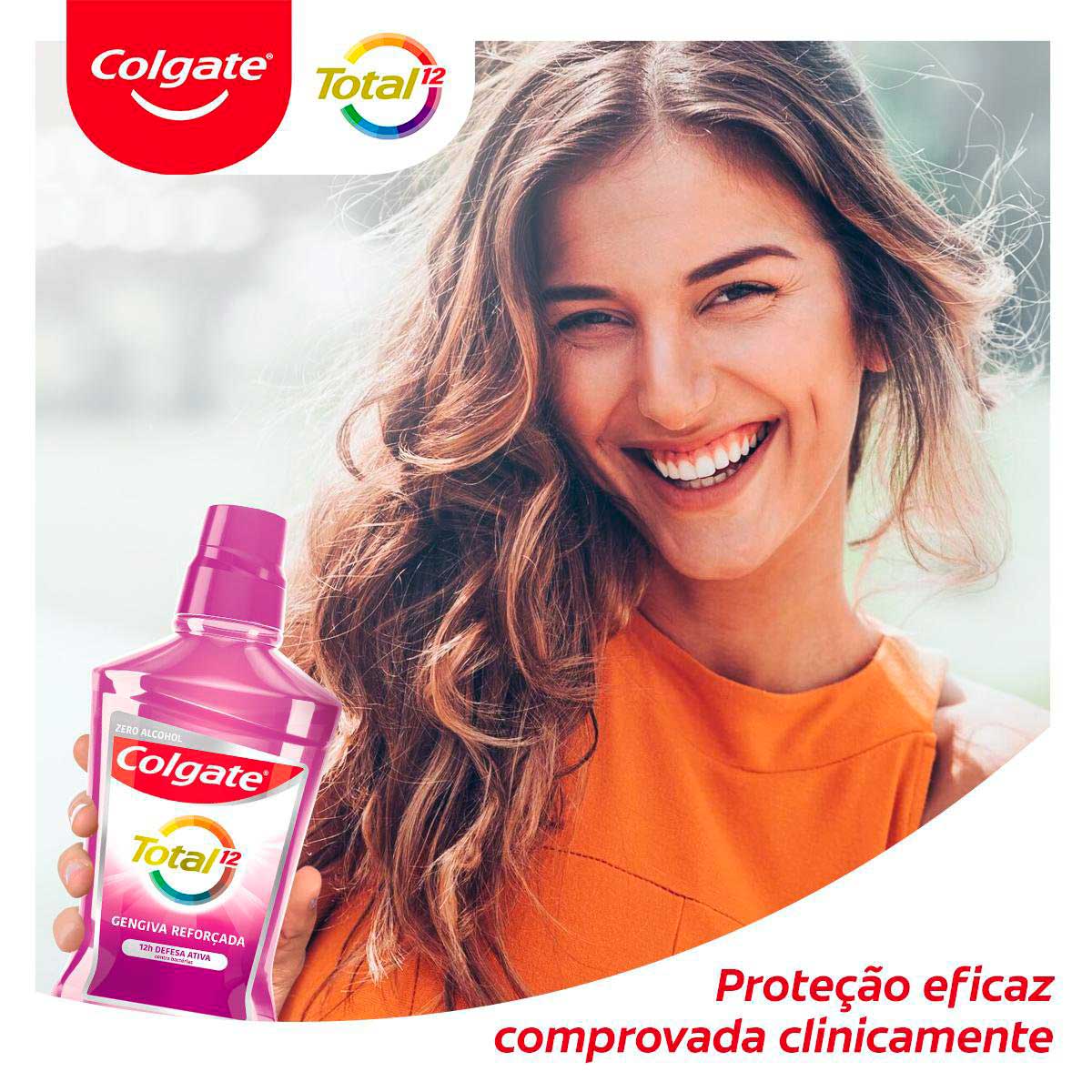 Encontraproduto.com.br - Enxaguante Bucal Colgate Total 12 Gengiva Reforçada 500ml