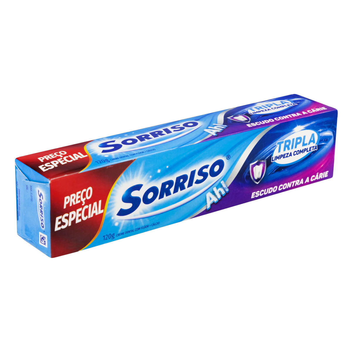 Encontraproduto.com.br - Creme Dental Sorriso Tripla Limpeza Completa 120g