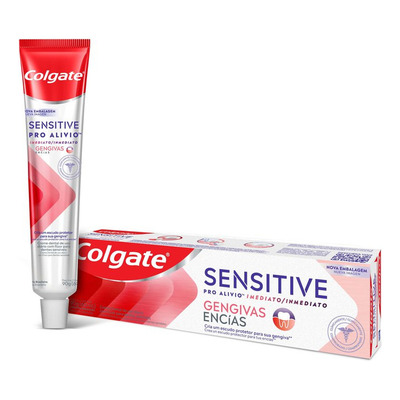 Creme Dental Colgate Sensitive Pro-Alívio Imediato Gengivas 90g