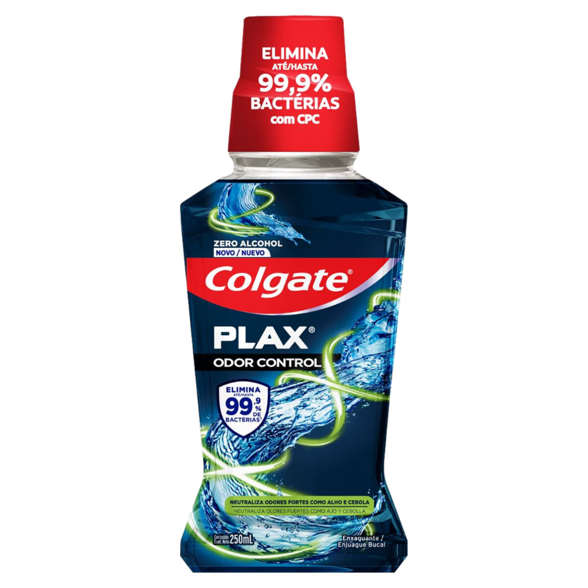 Encontraproduto.com.br - Enxaguante Colgate Bucal Plax 250ml Odor Control
