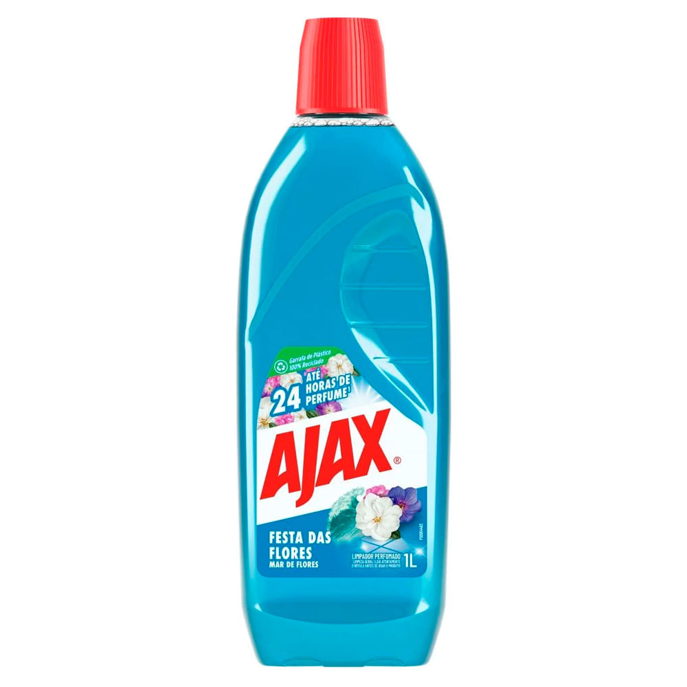 Encontraproduto.com.br - Limpador Perfumado Ajax Mar de Flores 1L