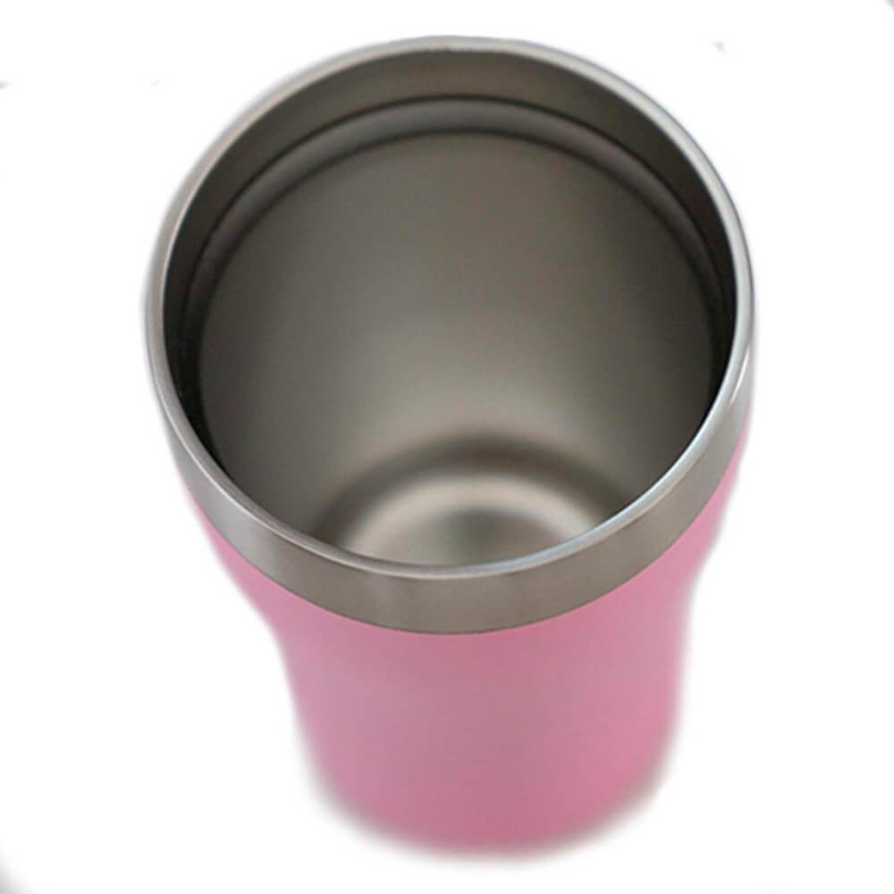 Encontraproduto.com.br - Copo Térmico Arell Tulip 500ml com Fundo Antirruído e Escudo de Cobre - Rosa