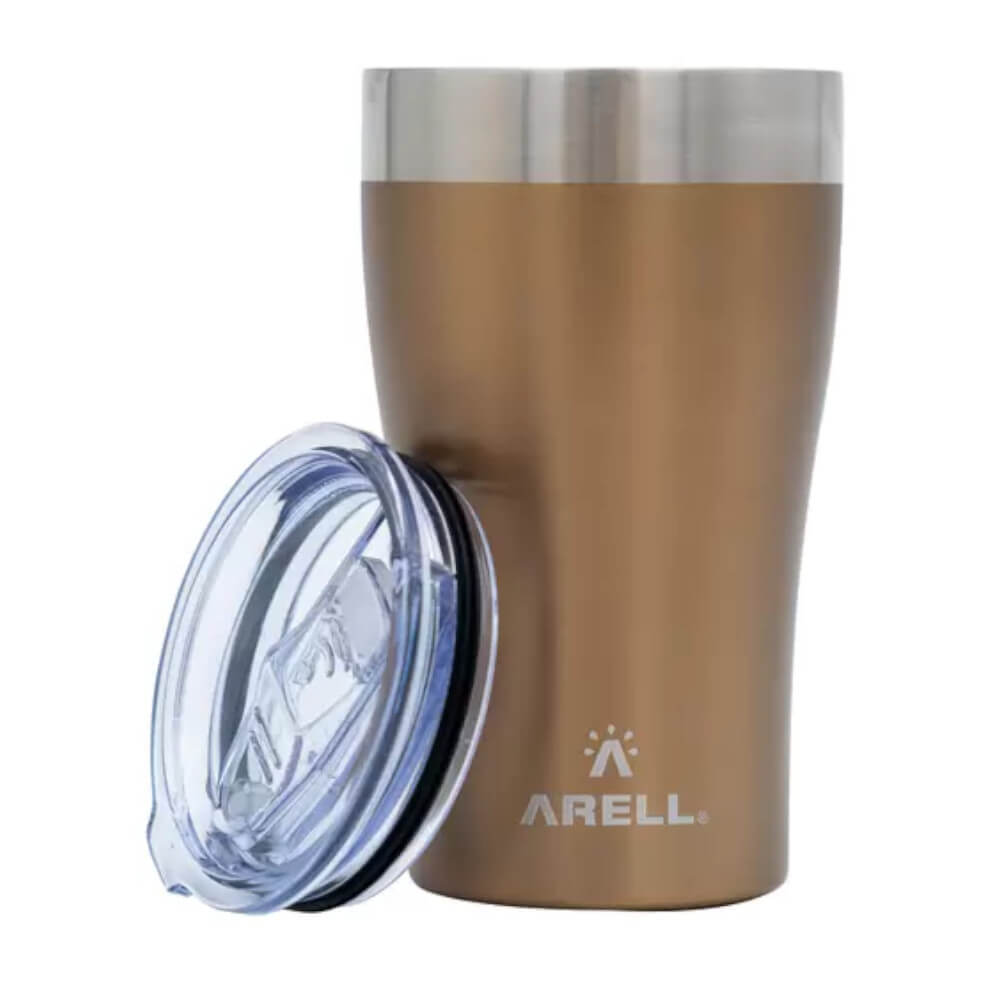 Encontraproduto.com.br - Copo Térmico Arell Tulip 500ml com Tampa Acrílica - Branco