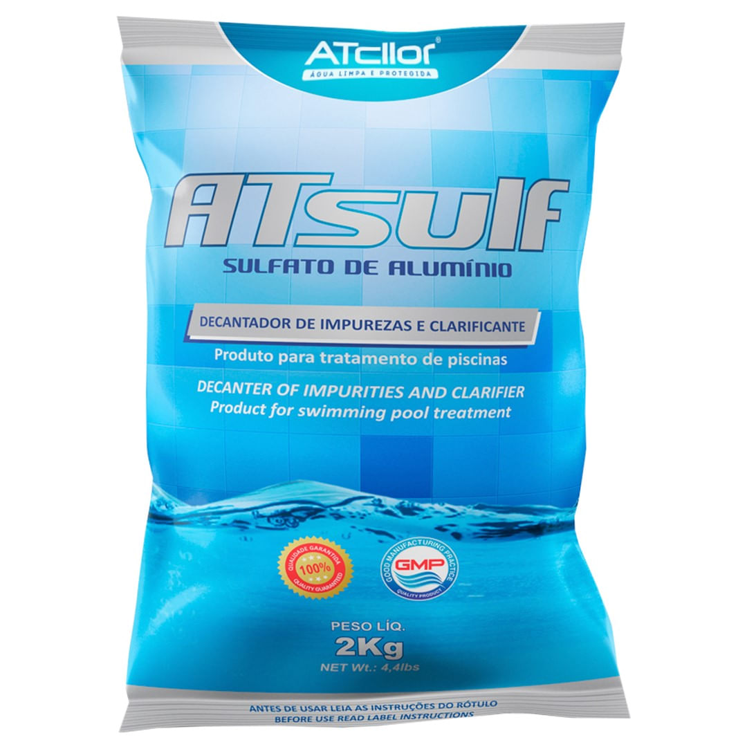 Sulfato de Alumínio 2Kg Atcllor