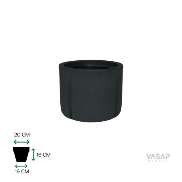Vaso de Polietileno Karajá 16cm - Studio André Lenza