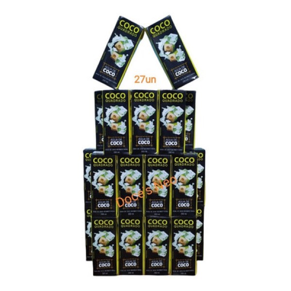 Água de Coco Coco Quadrado Tradicional 200ml