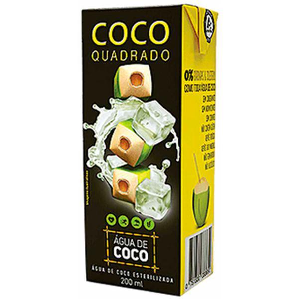 Encontraproduto.com.br - Água de Coco Coco Quadrado Tradicional 200ml