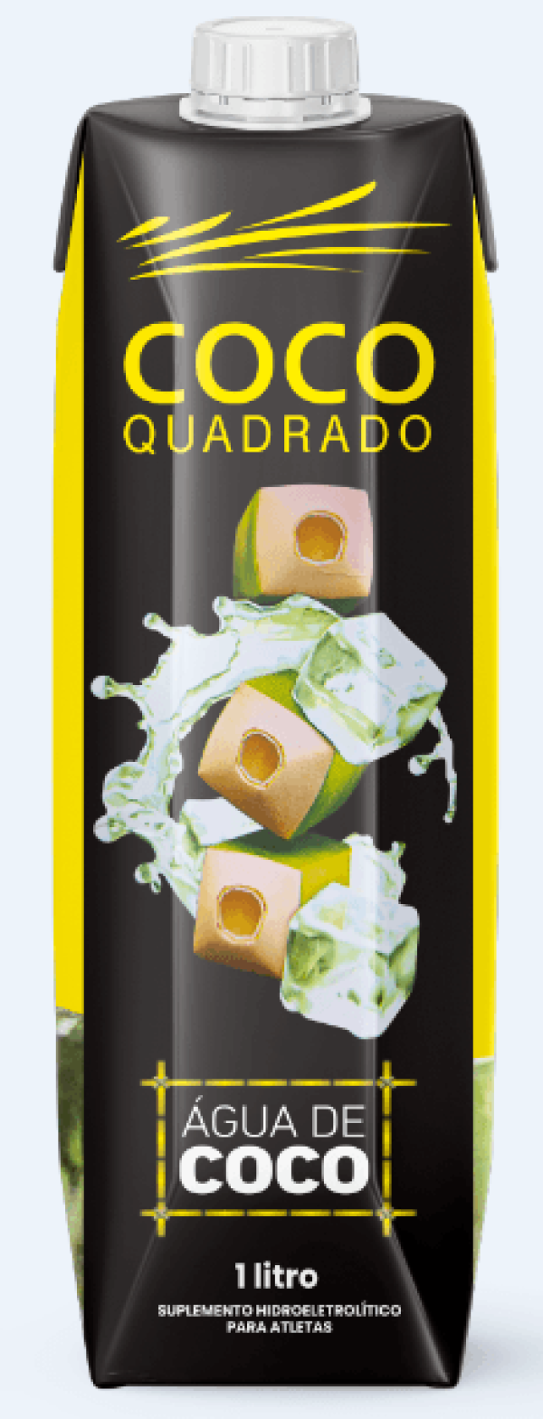 Encontraproduto.com.br - Água de Coco Coco Quadrado Com 1L