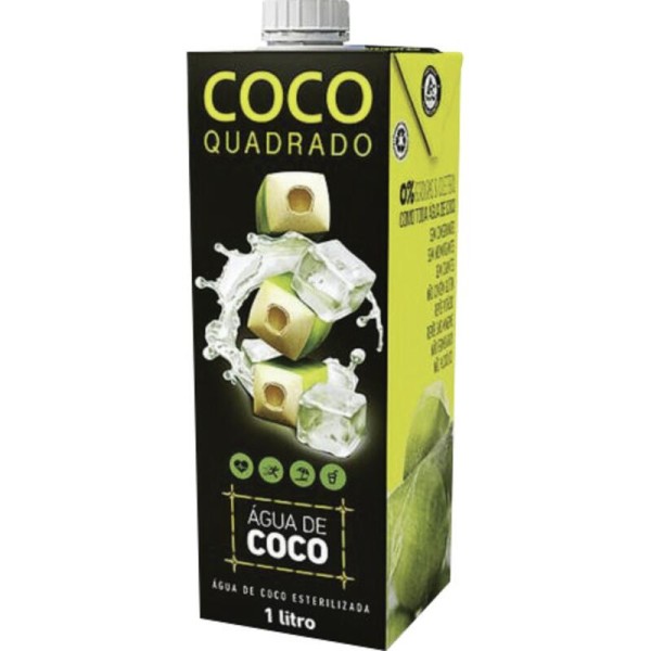 Encontraproduto.com.br - Água de Coco Coco Quadrado Com 1L