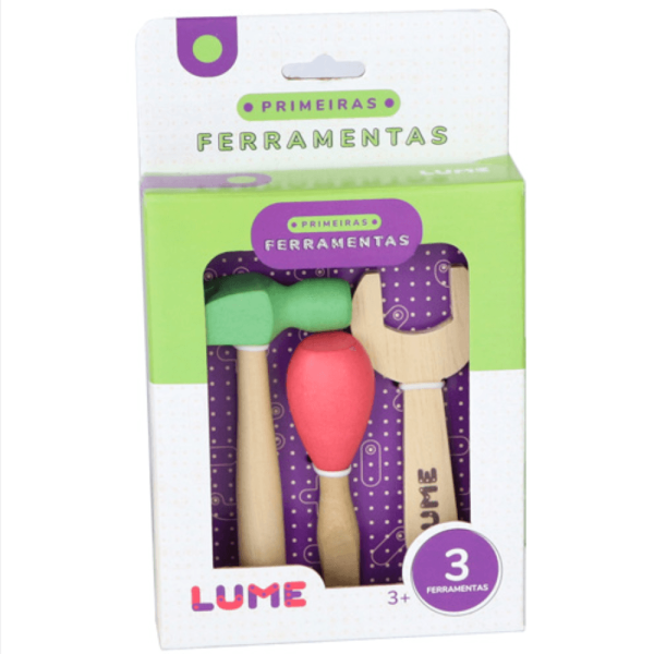 Encontraproduto.com.br - Primeiras Ferramentas - Madeira - LM12 - Lume