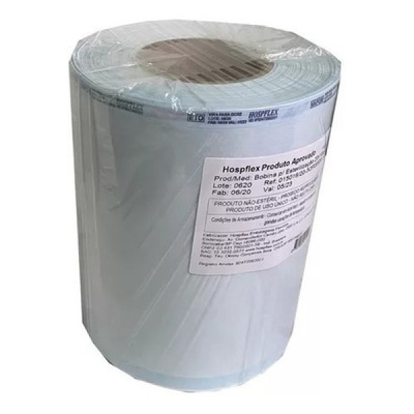 Encontraproduto.com.br - Bobina P/ Esterelização 20x100 - Hospflex