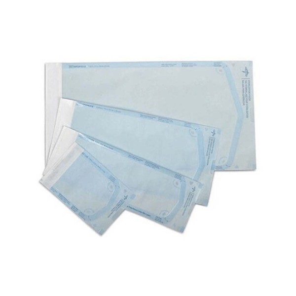 Encontraproduto.com.br - Envelope para Esterilização Autosselante 9x26cm com 100 - HospFlex