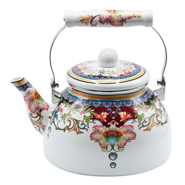 Encontraproduto.com.br - Chaleira Esmaltada Premium A5 Charm Indiana 2,5 Litros