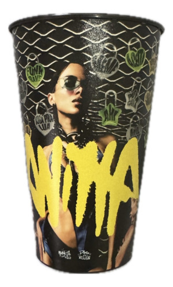 Encontraproduto.com.br - Taça Duracril Acrílica Para Gin Bicolor Vermelha 580ml