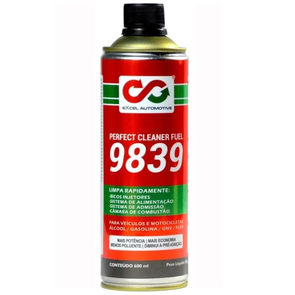 Encontraproduto.com.br - Limpa Bico Excel Automotive Perfect Clean 9839 Flex Gasolina 600ml
