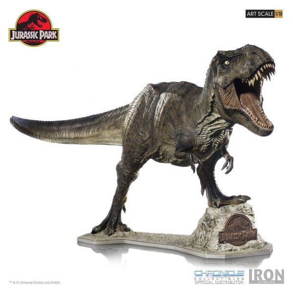 Encontraproduto.com.br - Jurassic Park - T-Rex - Art Scale 1/10