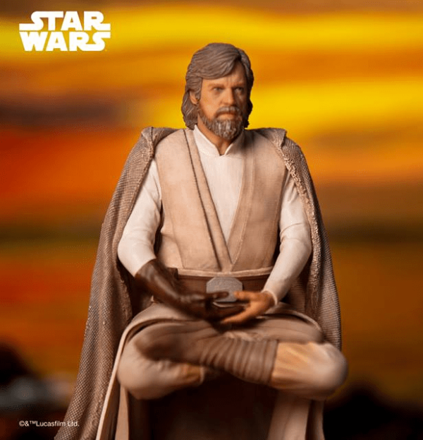 Encontraproduto.com.br - Luke Skywalker Deluxe Art Scale 1/10 - Iron Studios Exclusive
