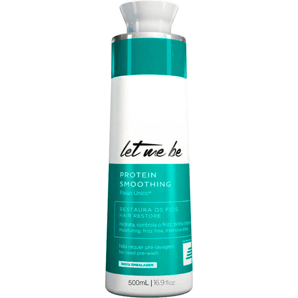 Encontraproduto.com.br - Let Me Be - Progressiva Protein Smoothing Passo Único Sem Formol 500ml