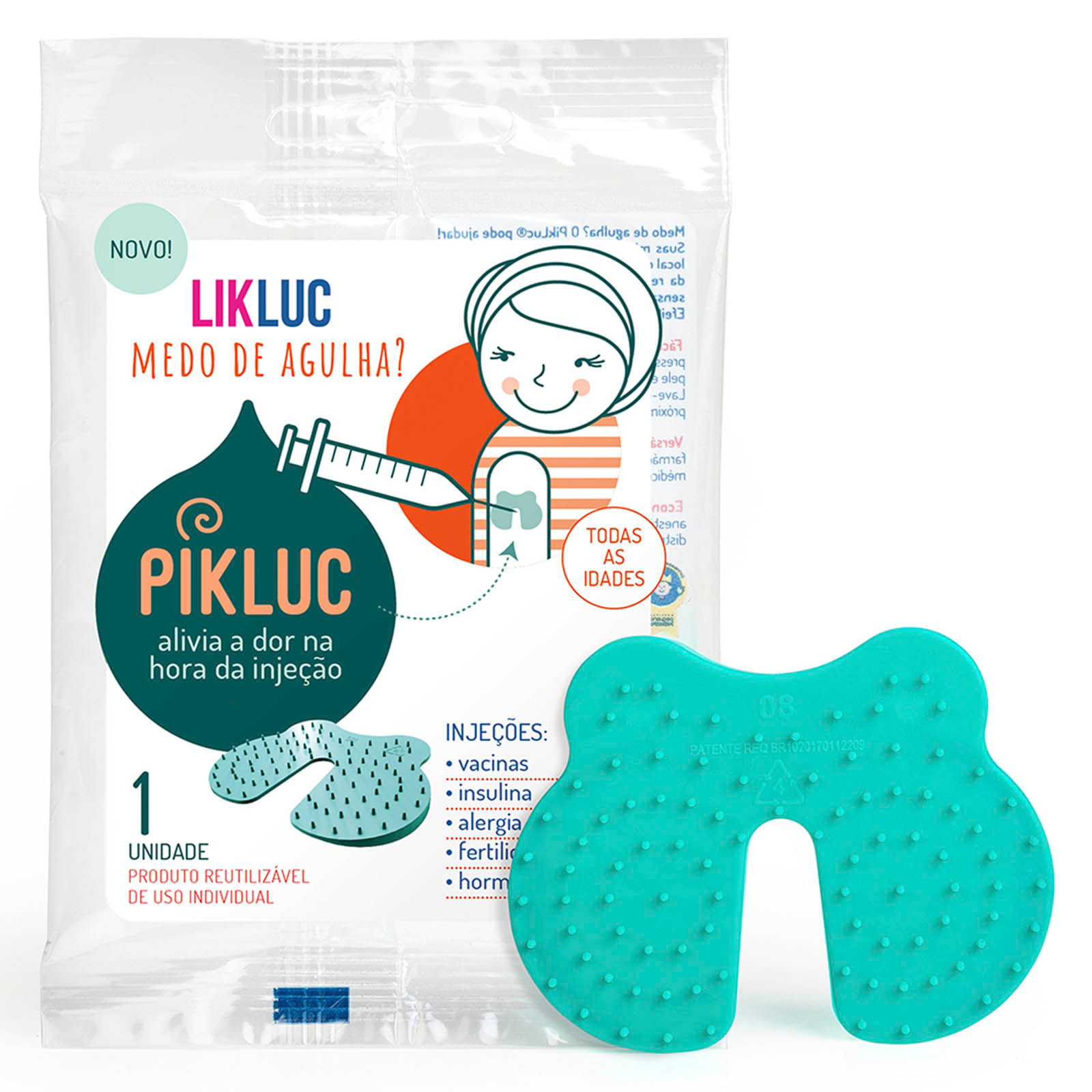 Encontraproduto.com.br - Aparelho para Alívio da Dor na Hora da Injeção LikLuc