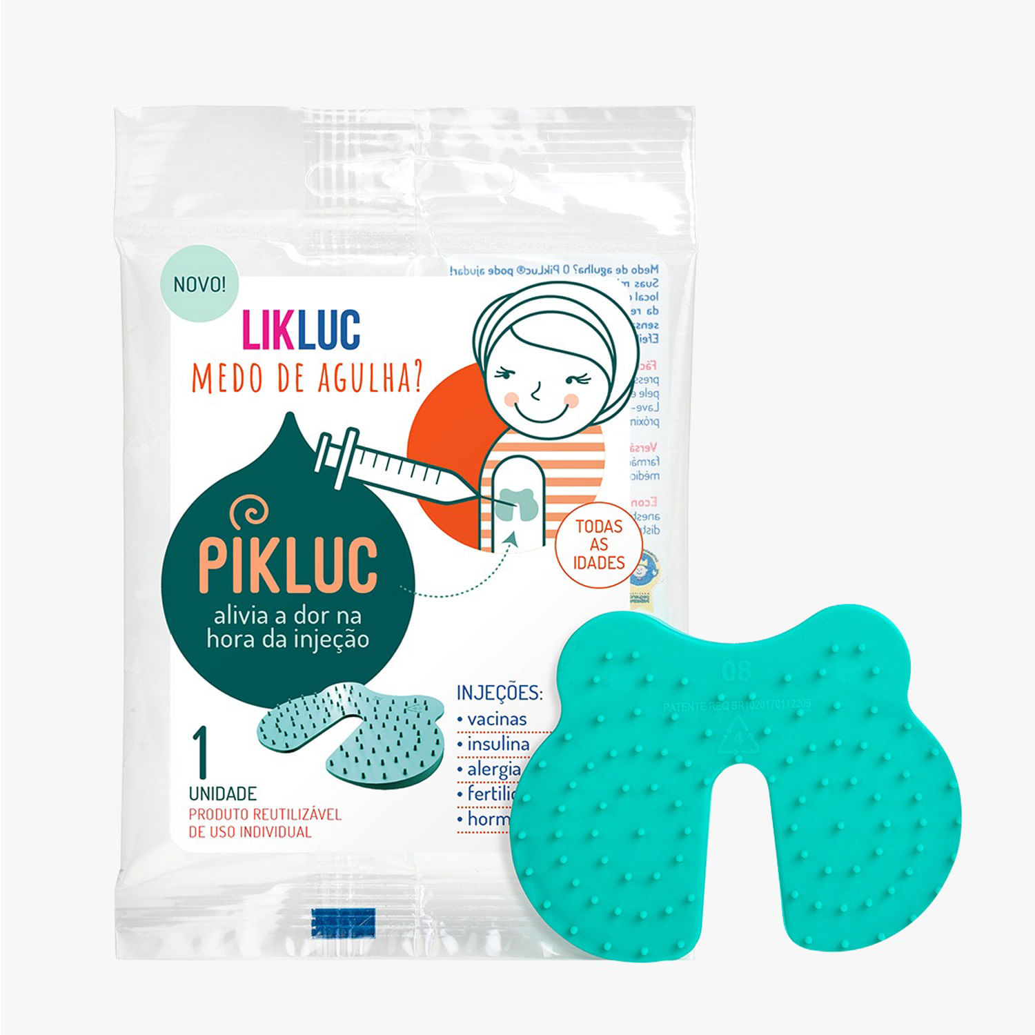 Encontraproduto.com.br - Aparelho para Alívio da Dor na Hora da Injeção LikLuc