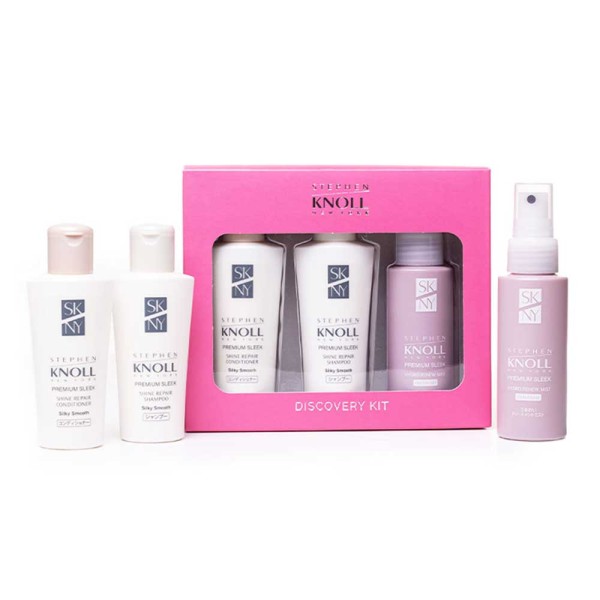 Encontraproduto.com.br - Stephen Knoll Discovery Silky Smooth Kit - Sh + Cond + Leave-in + Sachê