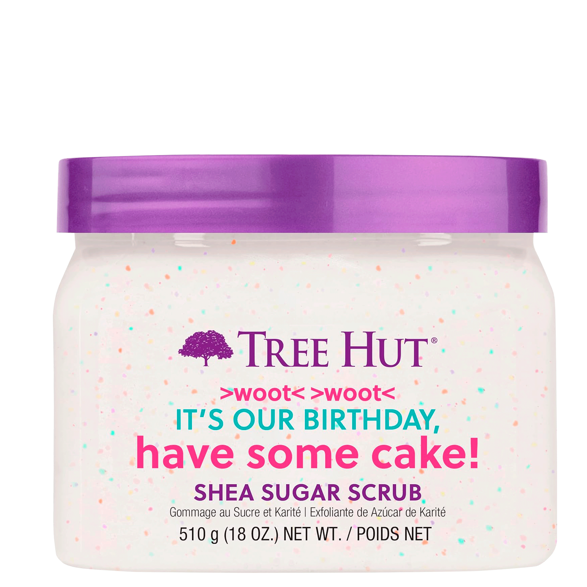 Encontraproduto.com.br - Tree Hut Shea Sugar Scrub Birthday - Esfoliante 510g