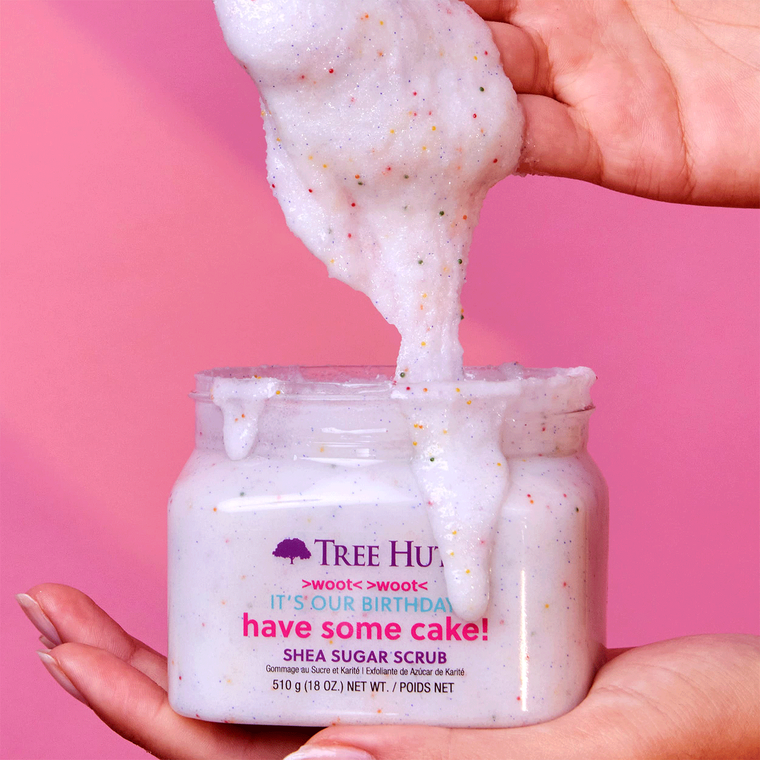 Encontraproduto.com.br - Tree Hut Shea Sugar Scrub Birthday - Esfoliante 510g
