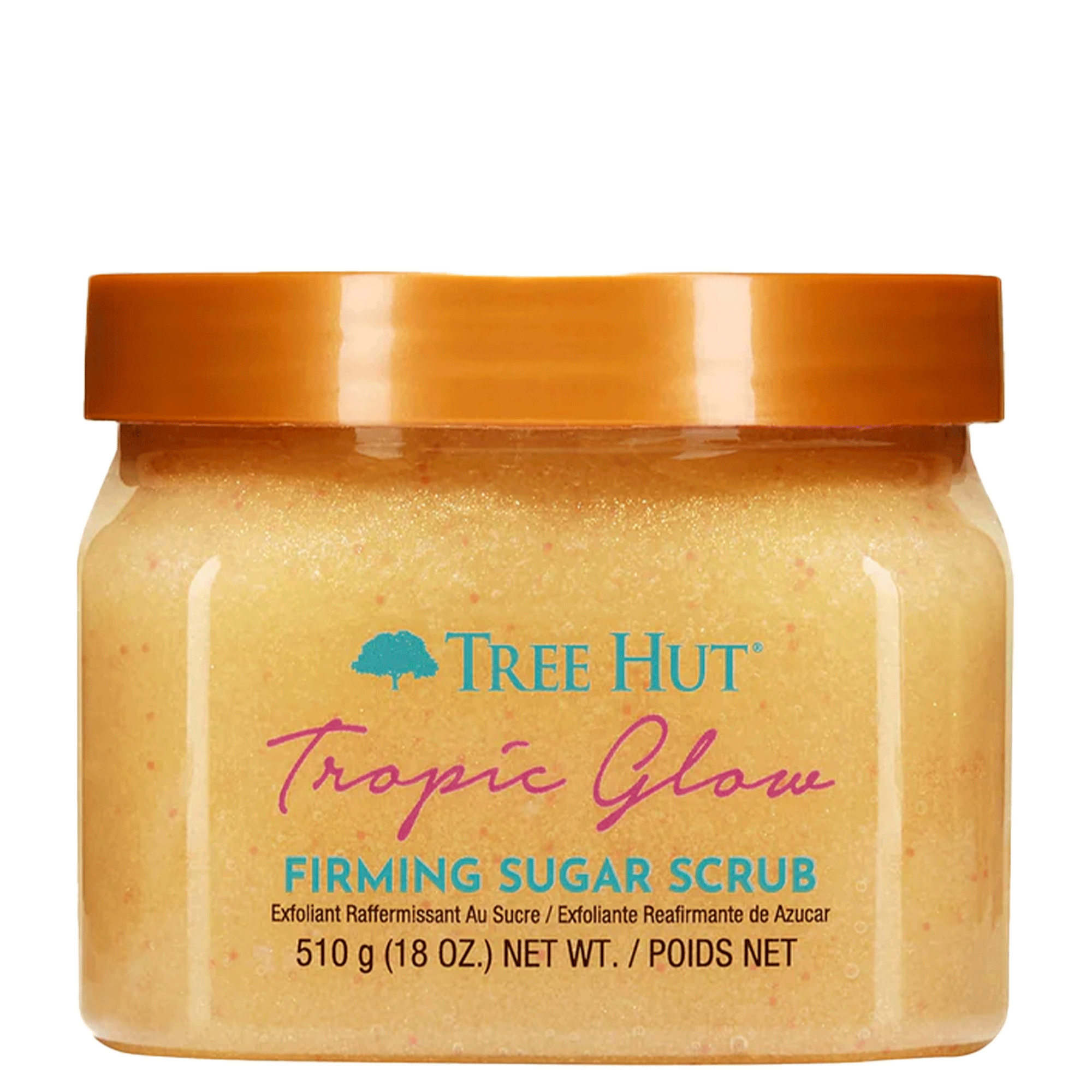 Encontraproduto.com.br - Tree Hut Firming Tropic Glow - Esfoliante Firmador 510g