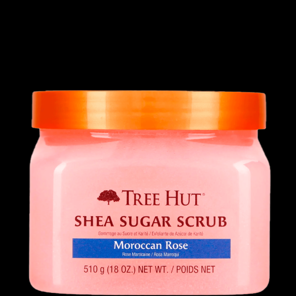 Encontraproduto.com.br - Tree Hut Shea Sugar Scrub Moroccan Rose - Esfoliante 510g