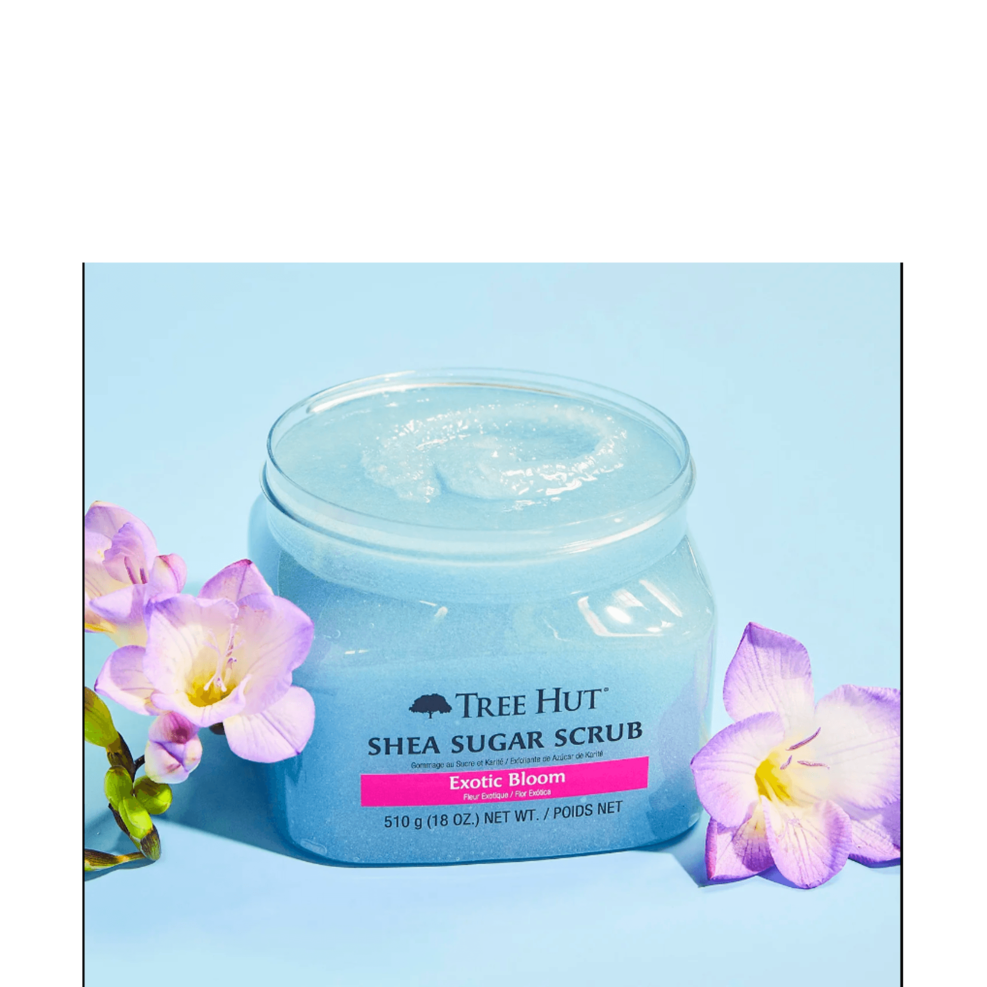 Encontraproduto.com.br - Tree Hut Shea Sugar Scrub Exotic Bloom - Esfoliante 510g