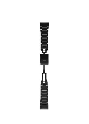 Pulseira Garmin QuickFit 26 Fênix 3/5X/6X/Tactix Delta Cinza Titânio
